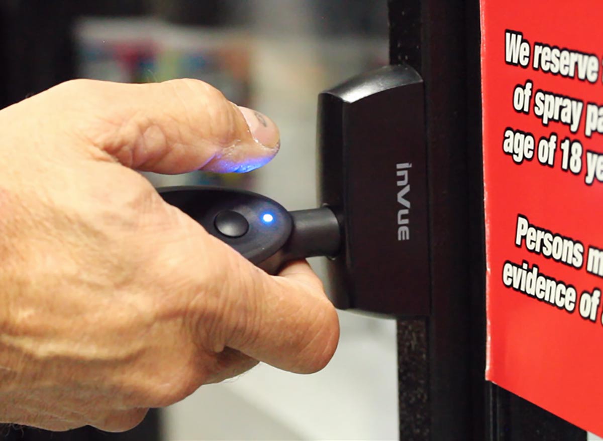 Super Cheap Auto, smart lock with smart key, onekey installation by Invue, provided by Sabel