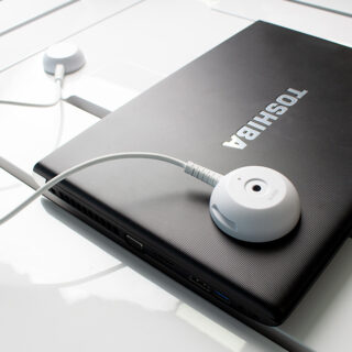 Laptop AOP, Laptop product security in retail store, Toshiba