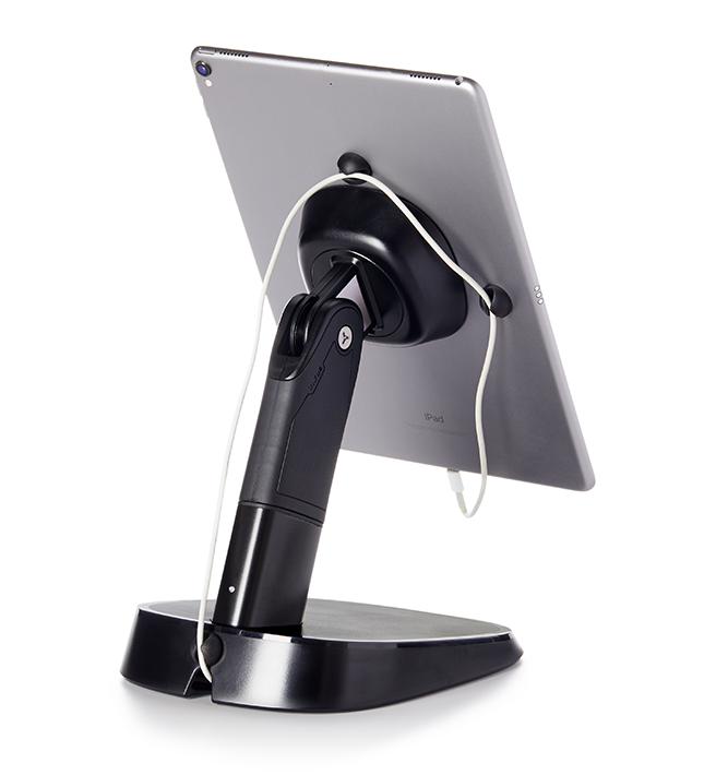 CT80 tablet stand by InVue, rear view