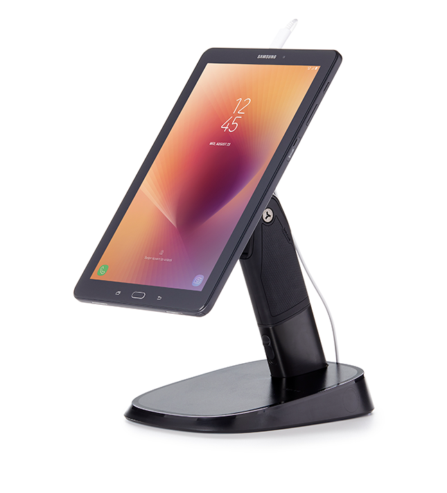 CT80 tablet stand by InVue, Samsung tablet