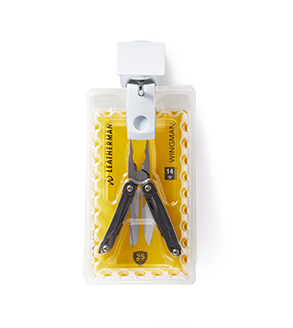 hanging hook with IR stoplok, prevent theft