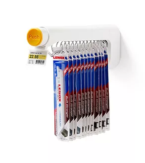 T1000, hanging merchandise solution, InVue, products hanging preventing sweeping, hangsell