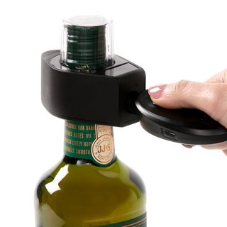 bottle cap security tag, unlocking with electronic key