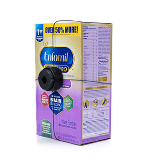 package wrap, spider wrap, grocery, limits theft, anti-theft device