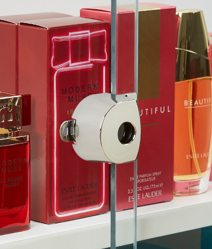 L410 smart lock for glass cabinet doors