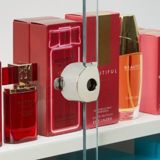 L410 smart lock for glass cabinet doors