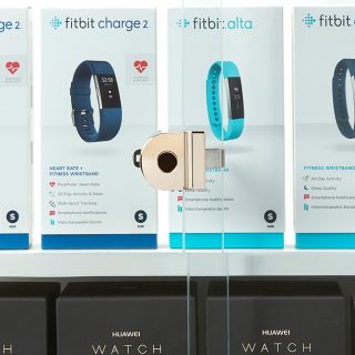 L410 smart lock for glass cabinet doors