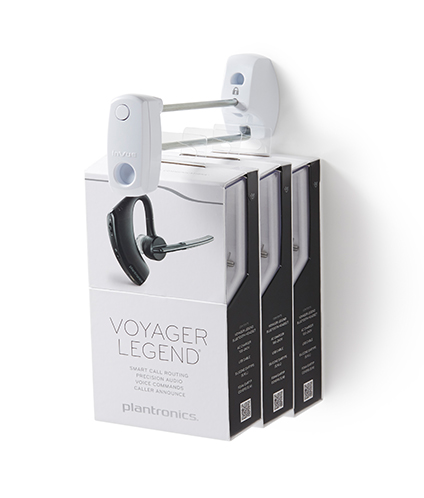 locking hook hanging merchandise technology