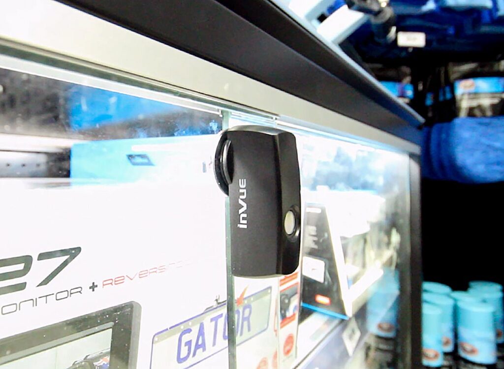 Super Cheap Auto, smart lock installation by Invue, provided by Sabel