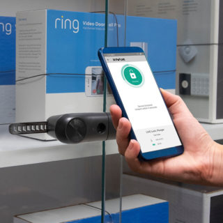 InVue LIVE Access, Live lock, digital lock, mobile app, ring doorbell pro security