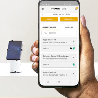 display security, phone app, phone security