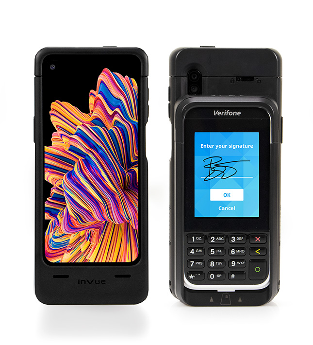 NE360H payment device, connection, mobile device