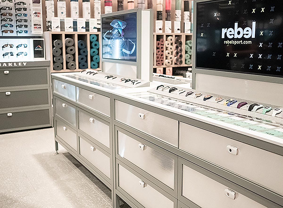 rebel highpoint melbourne, smart watch drawer security