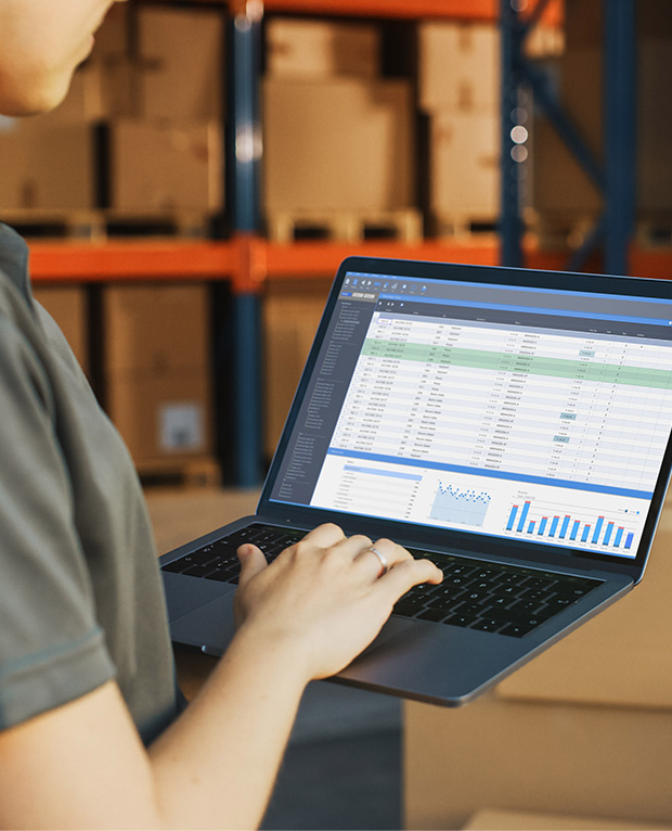 Analytics platform in warehouse