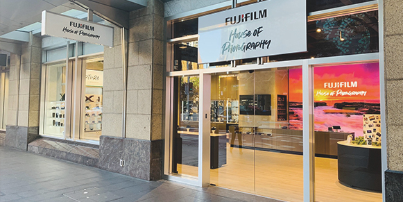 Fujifilm entrance in Sydney - thumbnail