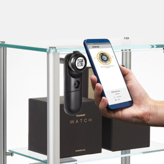 InVue Live Lock, digital lock, with QR code, phone app