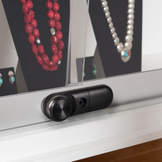 LIVE Plunger Cabinet lock, protecting and securing jewelry, necklaces