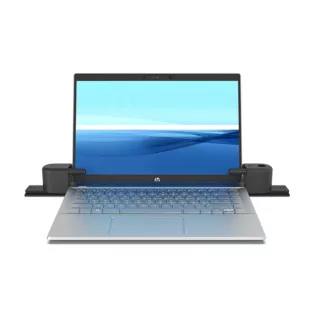 InVue Laptop Lock, back, laptop security for consumer electronics with OneKEY