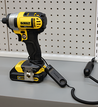 cable lock anchor drill