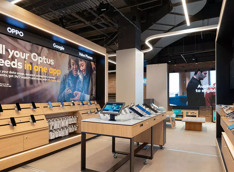 Optus Bourke Street